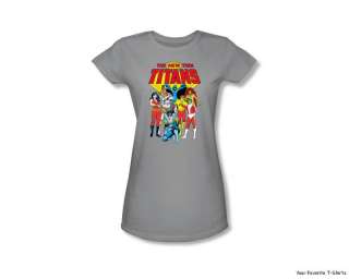 Licensed DC Comics New Teen Titans Junior Shirt S XL  