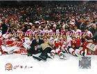 2002 Stanley Cup Champions Detroit Red Wings Team On Ic