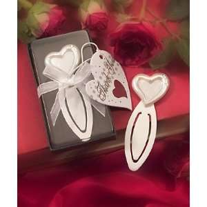 Bookmark Heart Shaped (36 per order) Wedding Favors  