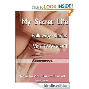 My Secret Life   Following diaries Anonymous  Kindle 