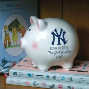  Pack of 3 MLB Born To Be A New York Yankees Fan Piggy 