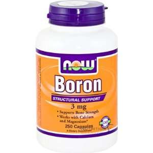  Now Boron 3mg, 250 Capsule