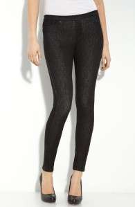 Hue Denim City Jeans~Black Denim~ Size XSmall (0 2) New  