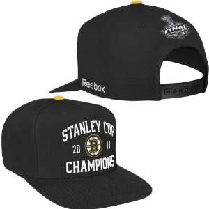 Boston Bruins Stanley Cup Champions Snapback Adjustable Hat Adjustable