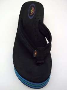 Rainbow Sandals 6 Layer Wedge Flip Flops Large Approx Women Size 10 