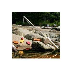  Wooden Toy Fishing Pole Toys & Games