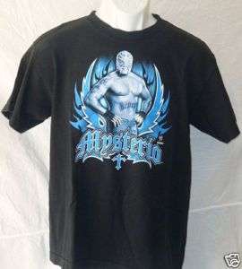 Rey Mysterio 619 Mexico WWE Black Shirt Youth XL  