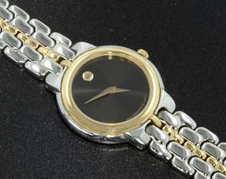 Movado Two tone Stainless Steel Ladies Watch  