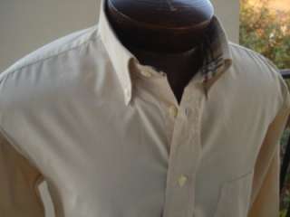 MENS BURBERRY LONDON SHIRT SIZE LARGE READY TO WEAR  