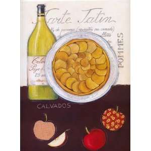  Tarte Tatin   Poster by Sophie Hanin (9.5X12)