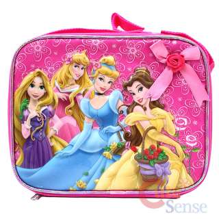 Disney Princess Tangled School Roller Backpack Lunch Bag 5