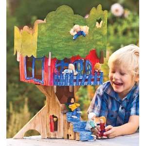  Sturdy, Durable Cardboard Craft Tree House Toys & Games