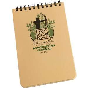  Bow Hunting Journal All Weather