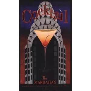  Manhattan Poster by Jensen Maass (14.00 x 24.00)