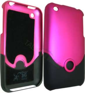 IFROGZ PINK LUXE HARD SHELL CASE FOR IPHONE 3G 3GS  