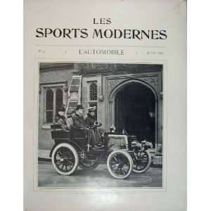  1901 French Motor Car Parade Duchess York Automobile