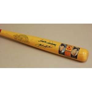   Ted Williams Bat   Yastrzemski LTD 202 PSA DNA   Autographed MLB Bats