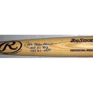   Baseball Bat   Rawlings ~psa Coa~hof~w inscrips   Autographed MLB Bats
