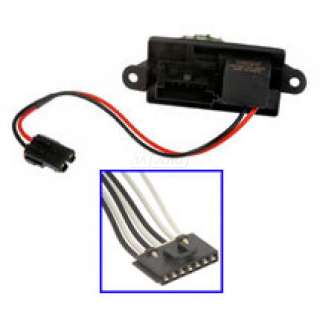 Chevy GMC Pickup Truck Front Heater Blower Motor Resistor w/Plug 