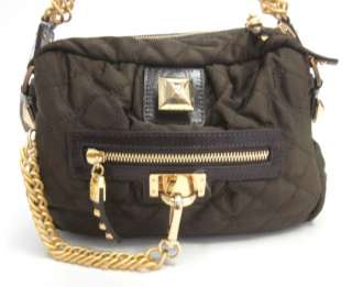NWOT BLVD Brown Small One Front Pocket Handbag  