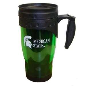  Michigan State Spartans Travel Mug Groovy Sports 