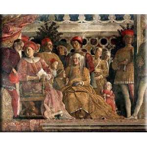   Mantua 30x24 Streched Canvas Art by Mantegna, Andrea