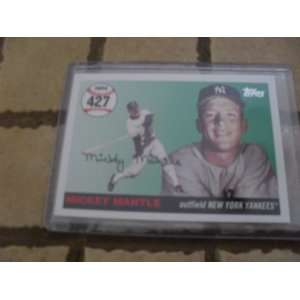  2006 Topps Mickey Mantle Home Run History #Mhr427 Card 