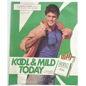  1987 Kool Milds Cigarette Print Ad (3345)