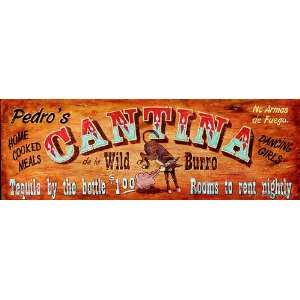  Vintage Signs   Cantina Patio, Lawn & Garden