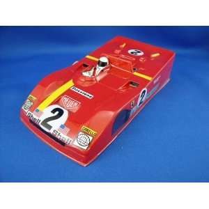  JK   Ferrari 312 Red Painted Body (Slot Cars) Toys 