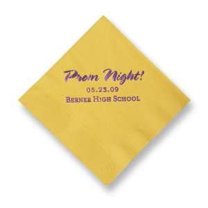  Prom Night Foil Stamped Napkins