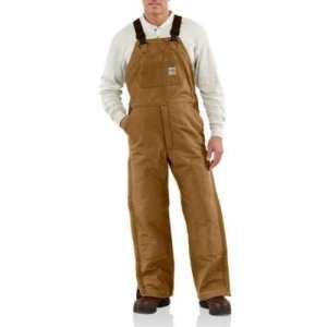  Carhartt Flame Resistant Duck Overall Lined Womens 3.6 X 4 