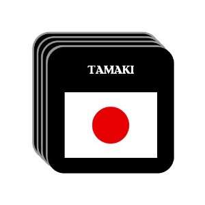  Japan   TAMAKI Set of 4 Mini Mousepad Coasters 