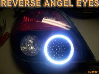 SUBARU 04 05 06 WRX STI taillights reverse ANGEL EYES demon eyes halo 
