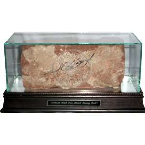  Signed Beckett Picture   Fenway Park Brick Deluxe Glass 