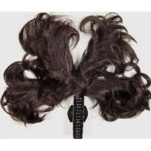 LIZZIE Bendable Wires Clip On Hairpiece Wig #4 DARK BROWN by MONA LISA