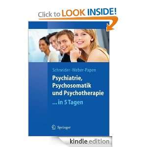   und Psychotherapie in 5 Tagen (Springer Lehrbuch) (German Edition