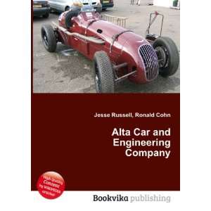  Alta Car and Engineering Company Ronald Cohn Jesse 