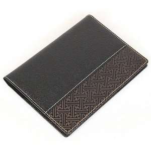  Silver J Genuine leather passport wallet, handmade designer 