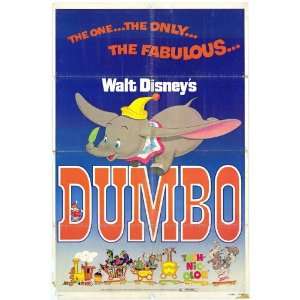  Dumbo Movie Poster (11 x 17 Inches   28cm x 44cm) (1976 