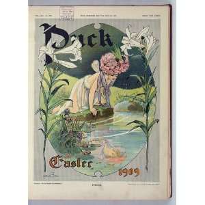  Puck Easter,Psyche,Gordon Grant,artist,April 7,1909,Easter 