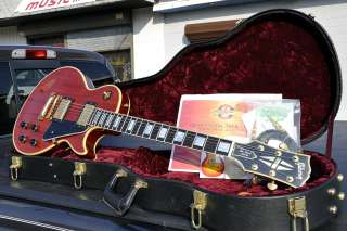 2006 1957 Gibson Custom VOS Les Paul Custom   Faded Cherry   Case 