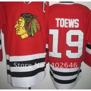  chicago #19 jonathan toews red jersey hockey jerseys mix 