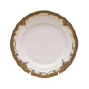  Herend Fish Scale Brown Bread and Butter Plate Kitchen 