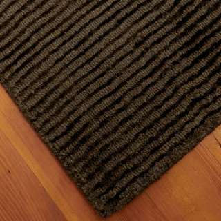 Pashmina 8x10 Espresso Brown Wool Area Rugs Carpet New  
