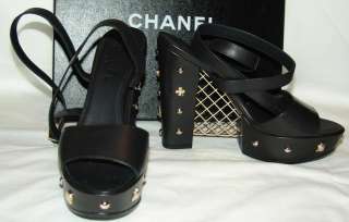 CHANEL PHENOMINAL CHANEL LUCKY CHARM SHOES SIZE 39 NEW  