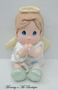 Precious Moments Angel Boy Praying Plush Doll Toy HTF  