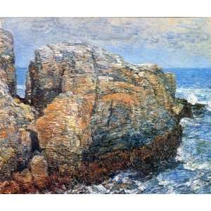     Frederick Childe Hassam   24 x 20 inches   Sylphs Rock, Appledore