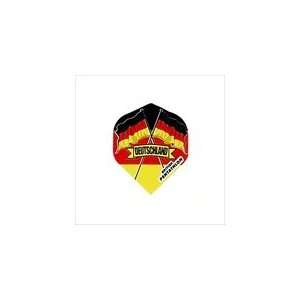  Super Strength Dart Flight   Germany Flag Toys & Games