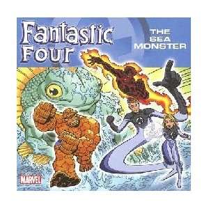   Four The Sea Monster Marvel Super Hero Kids Story Book Toys & Games